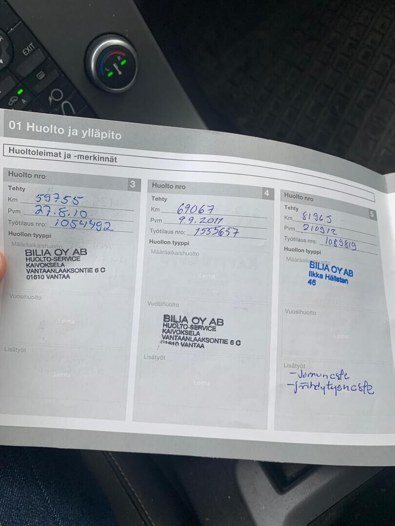 Volvo V50 2008 Sininen