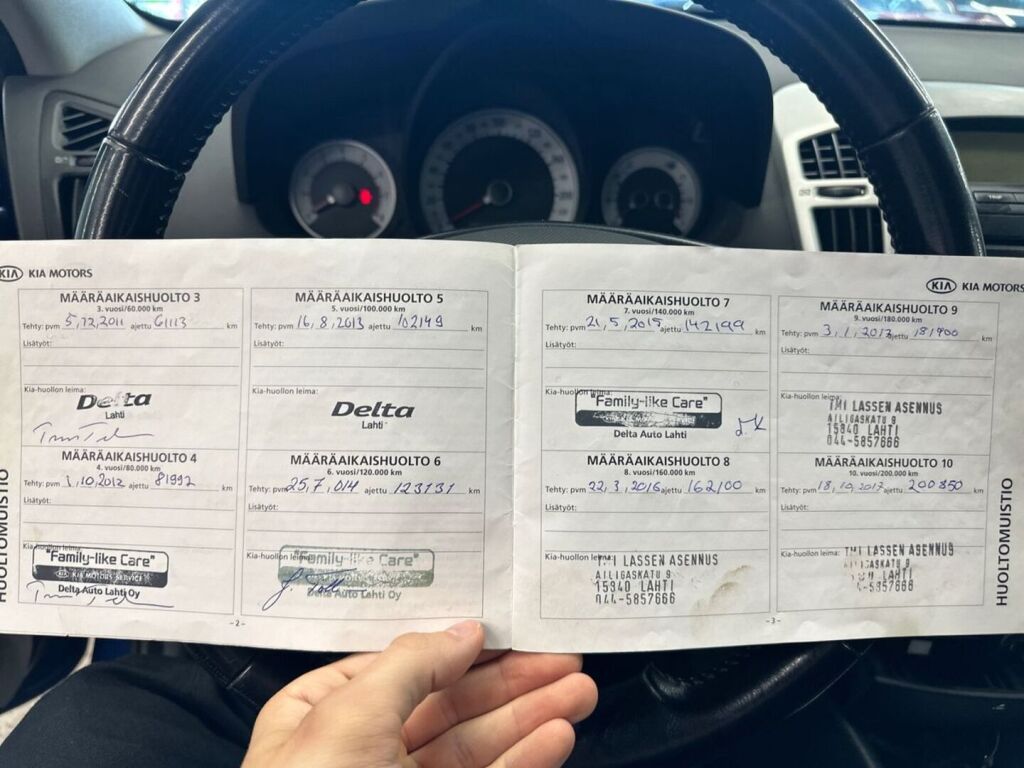 Kia Ceed 2009 Sininen