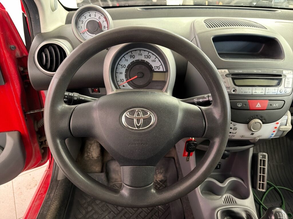 Toyota AYGO 2009 Punainen