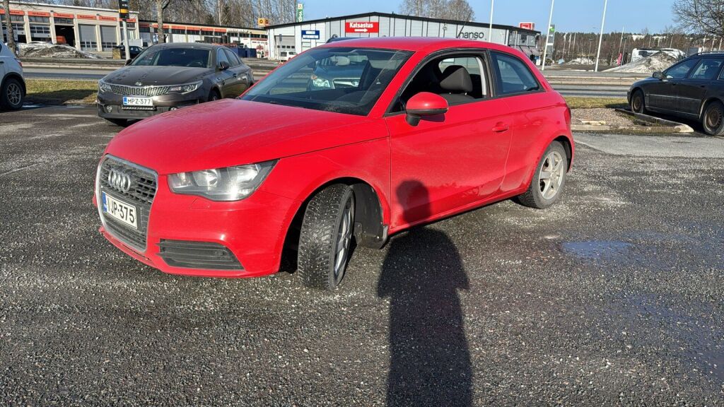 Audi A1 2010 Punainen