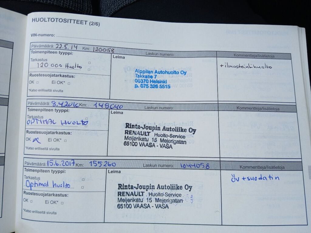 Renault Grand Scenic 2010 Sininen