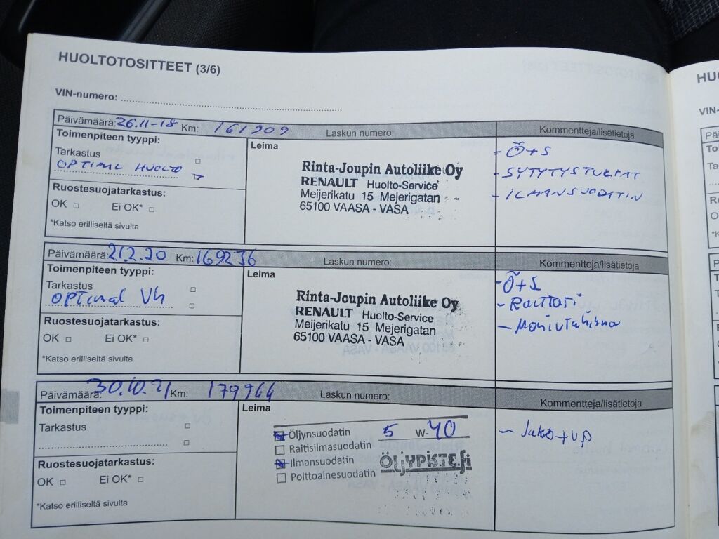 Renault Grand Scenic 2010 Sininen