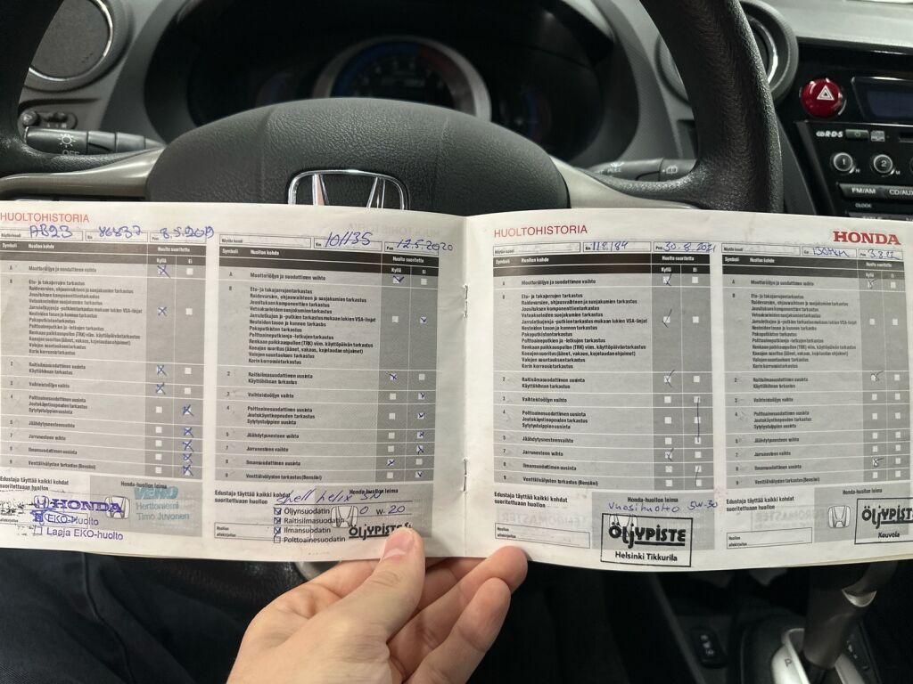 Honda Insight 2011 Musta