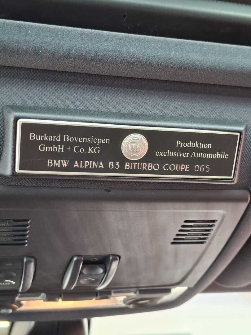 Bmw alpina B3 2008 Valkoinen