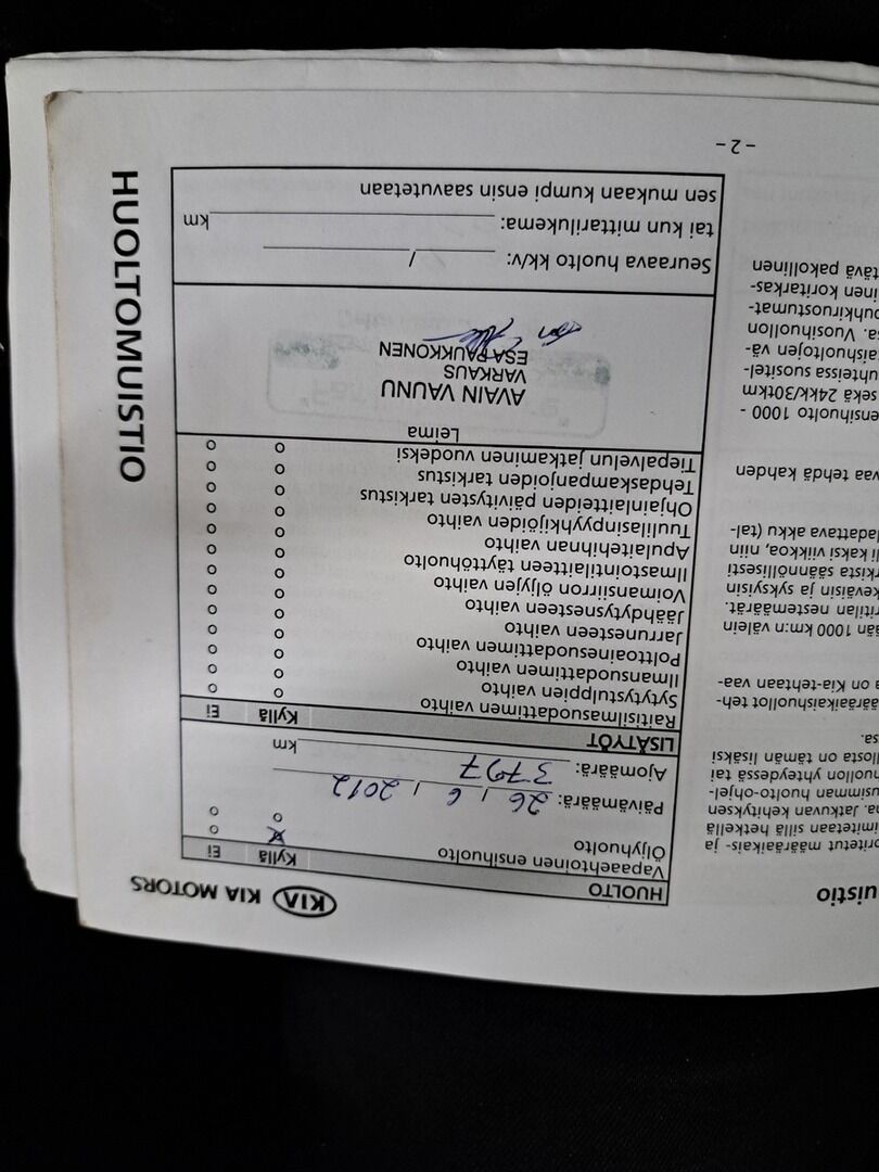 Kia Sportage 2012 Musta