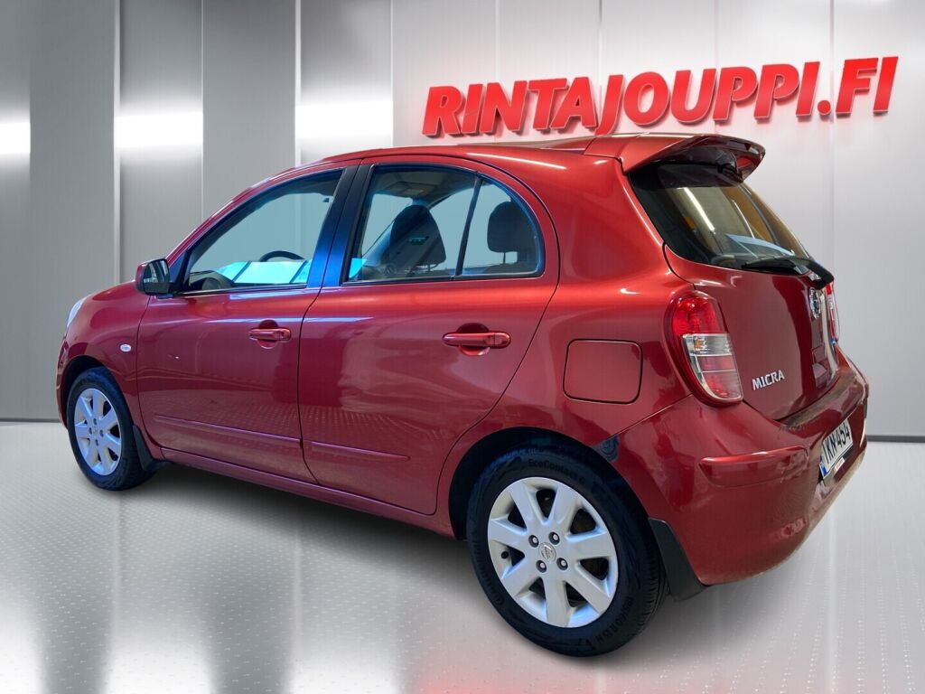 Nissan Micra 2012 Punainen