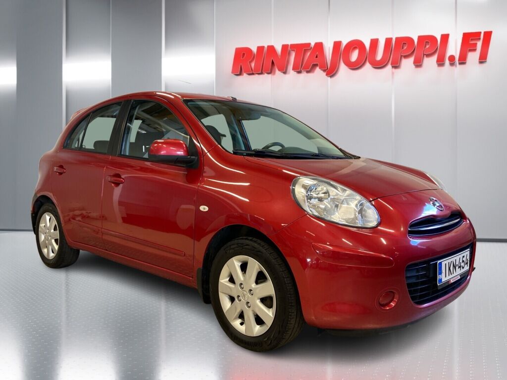 Nissan Micra 2012 Punainen