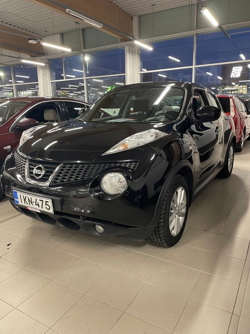 Nissan Juke 2012 Musta