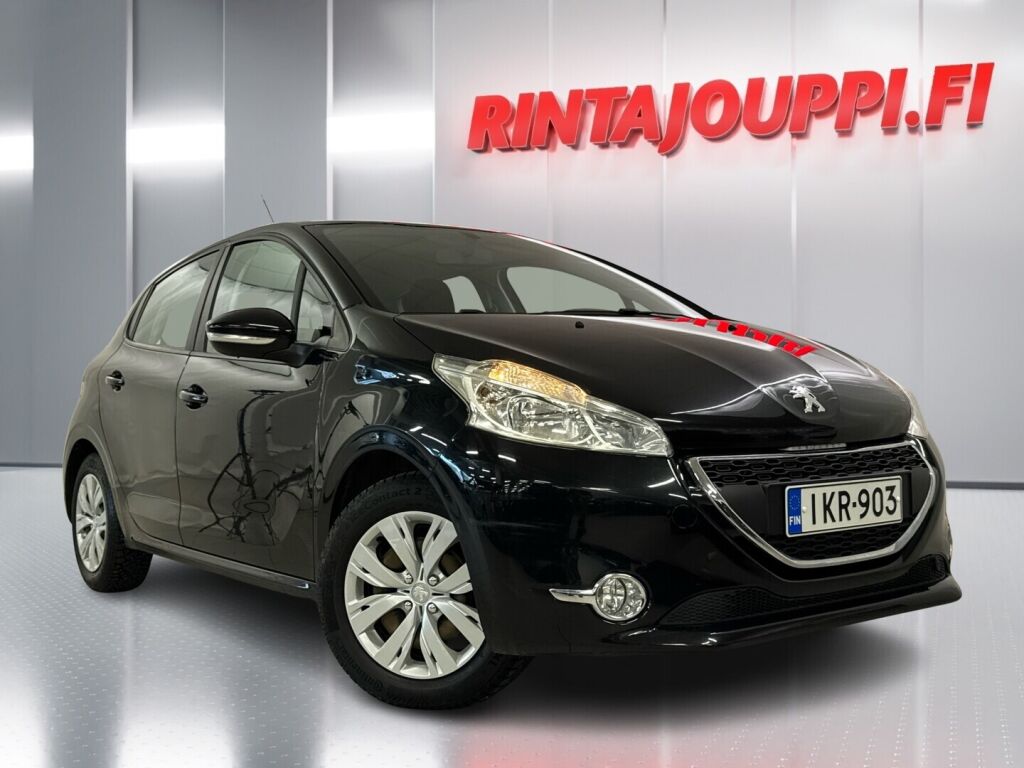 Peugeot 208 2012 Musta