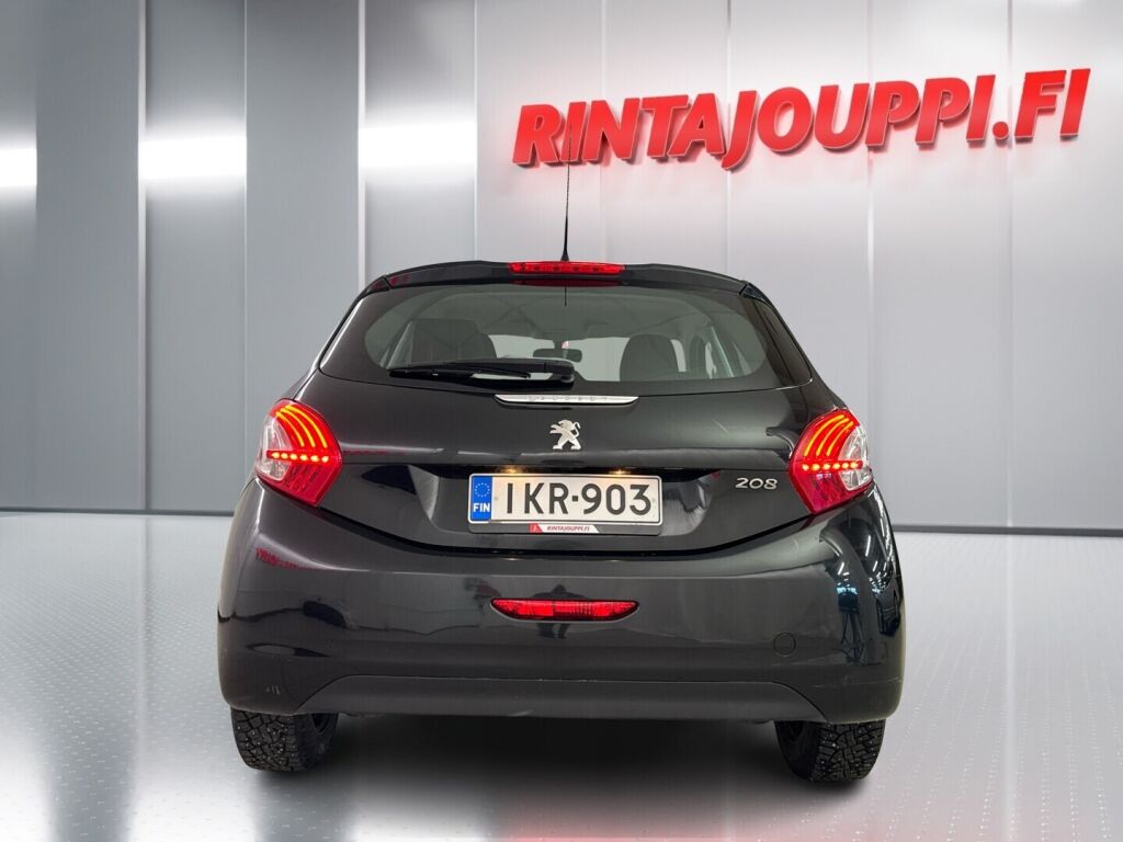 Peugeot 208 2012 Musta