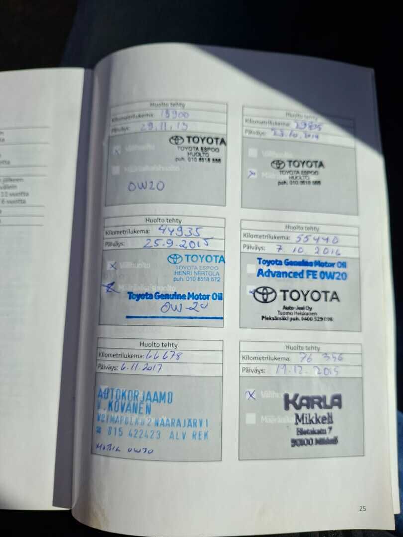 Toyota Yaris 2012 Valkoinen