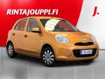 Nissan Micra 2012 Oranssi