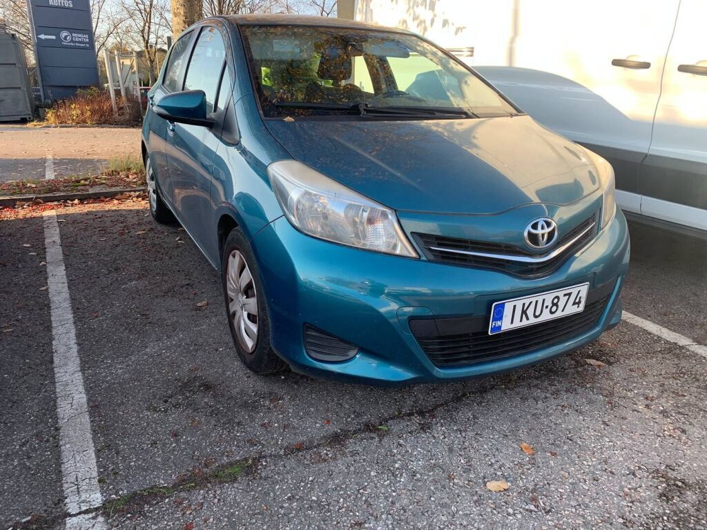 Toyota Yaris 2012 Turkoosi