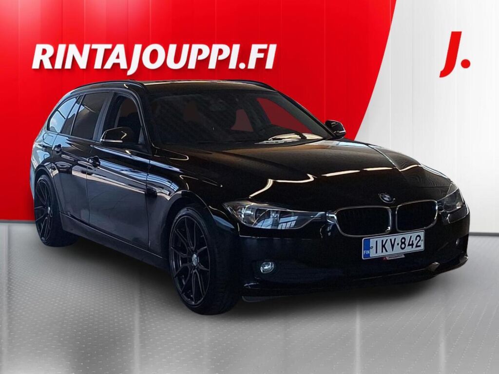 BMW 320 2012 Musta