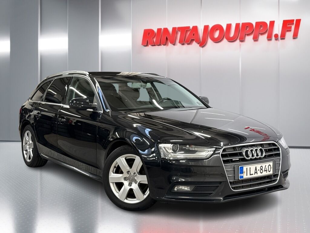 Audi A4 2013 Musta