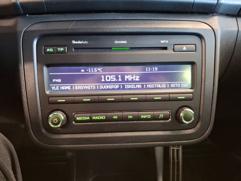 Skoda Fabia 2014 Punainen