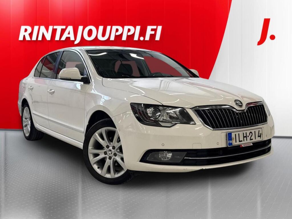 Skoda Superb 2014 Valkoinen