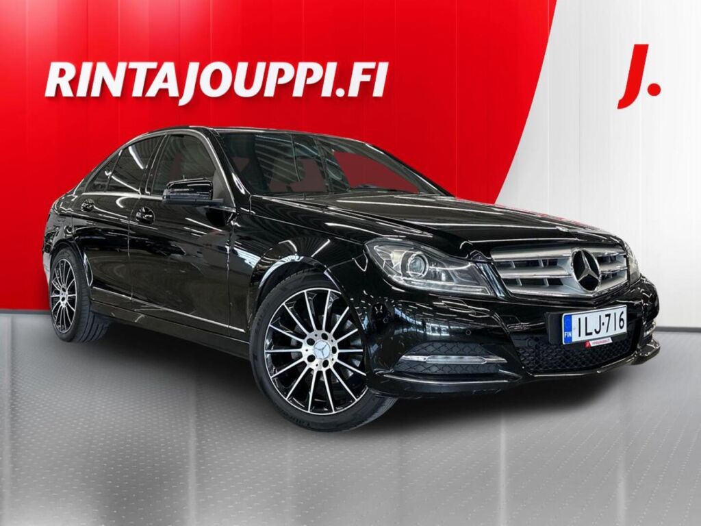 Mercedes-Benz C 2013 Musta