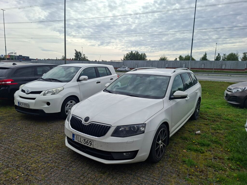 Skoda Octavia 2014 Valkoinen