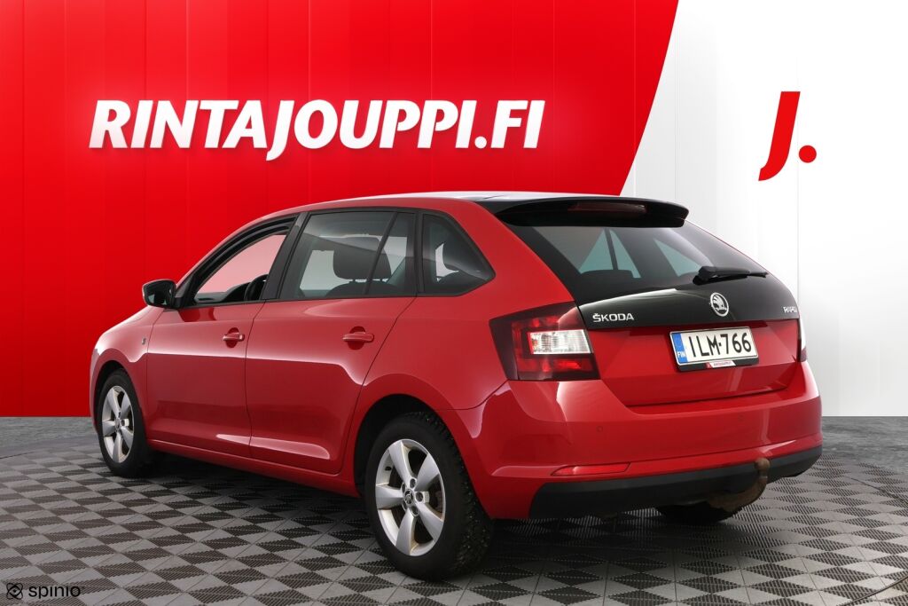 Skoda Rapid 2014 Punainen