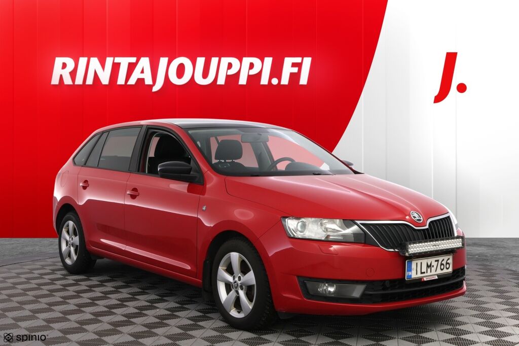 Skoda Rapid 2014 Punainen