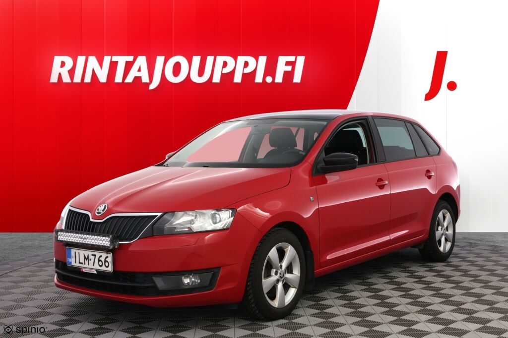 Skoda Rapid 2014 Punainen