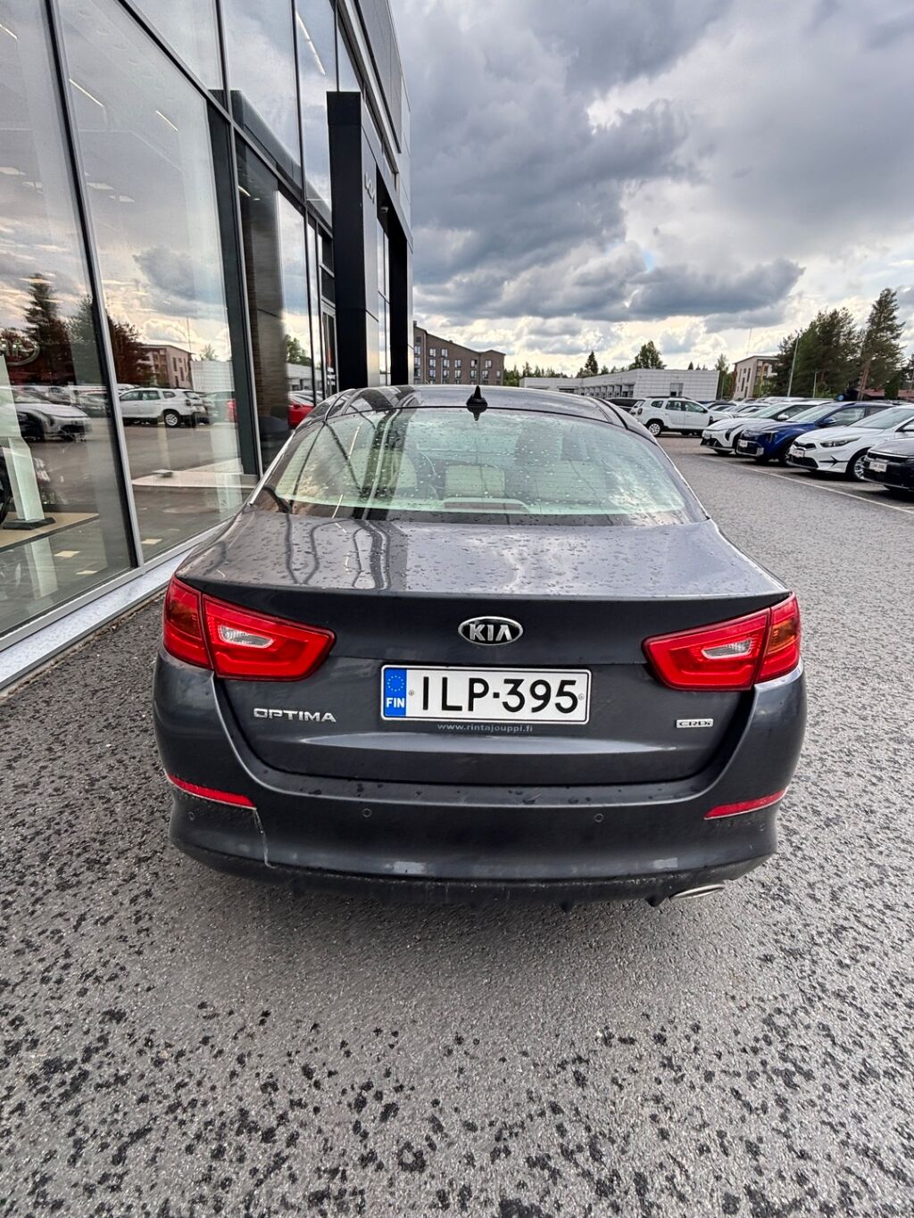 Kia Optima 2014 Harmaa