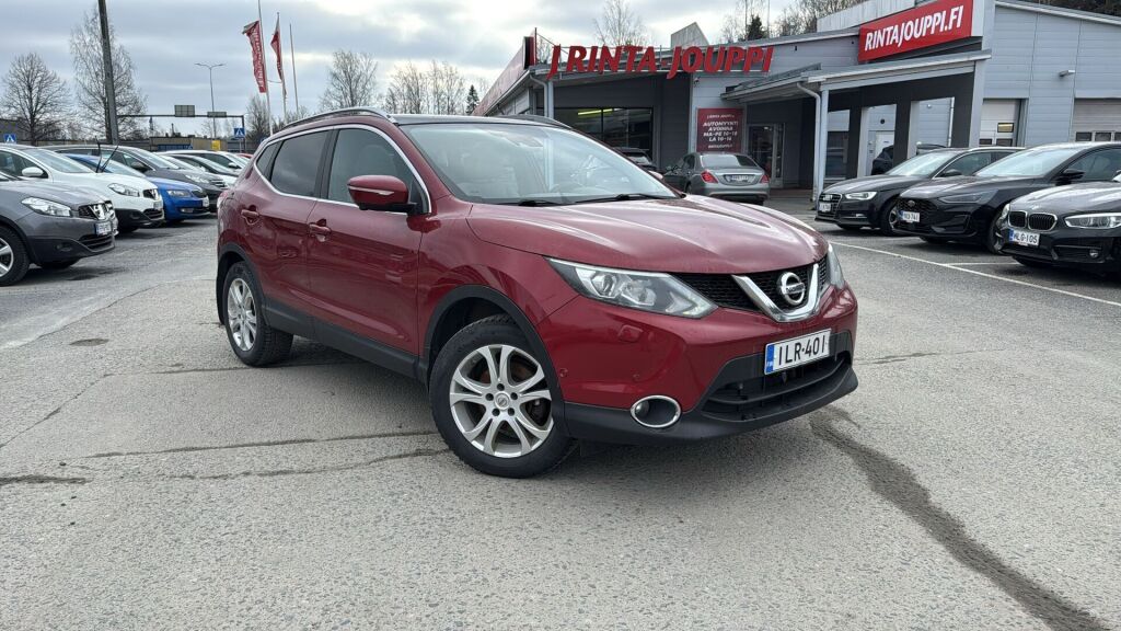 Nissan Qashqai 2014 Punainen