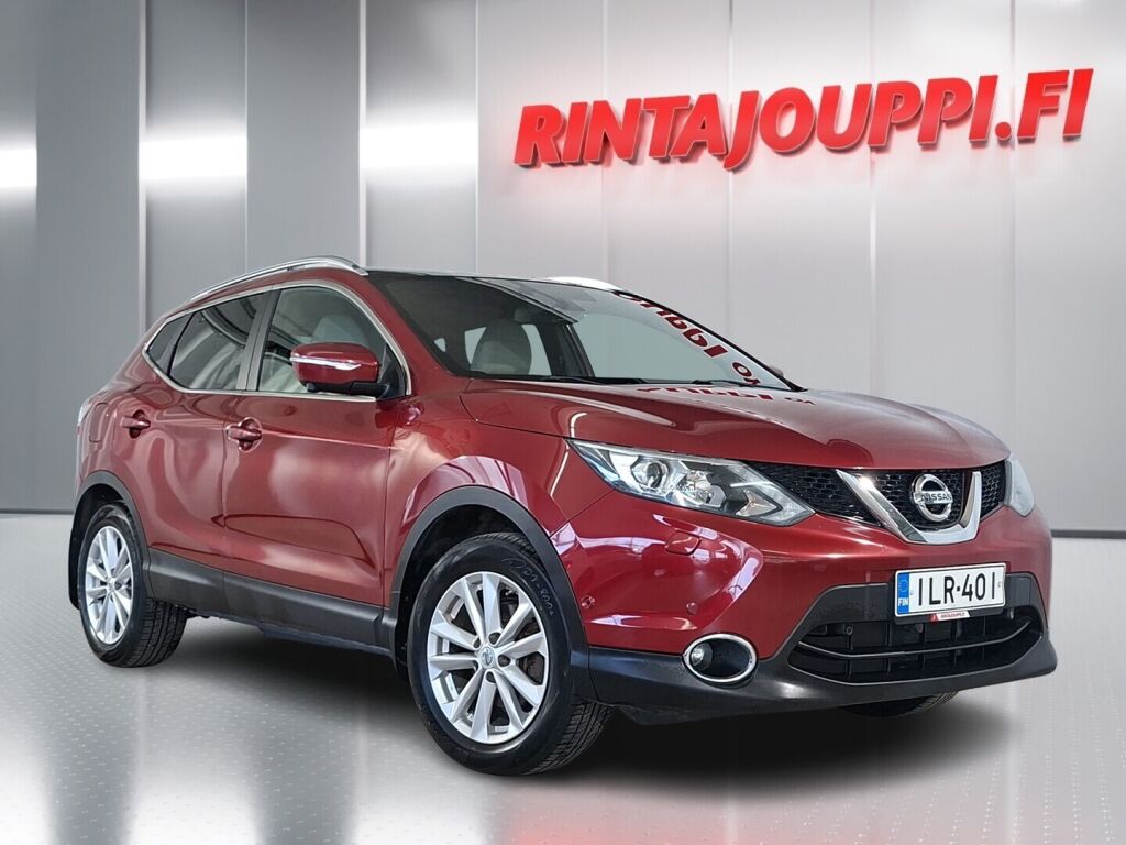 Nissan Qashqai 2014 Punainen