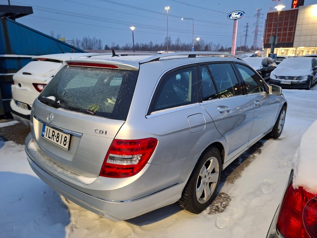 Mercedes-Benz C 2014 Harmaa