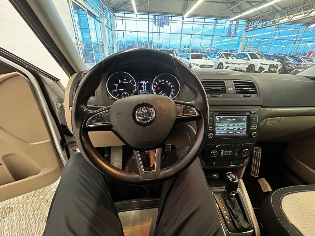 Skoda Yeti 2014 Valkoinen