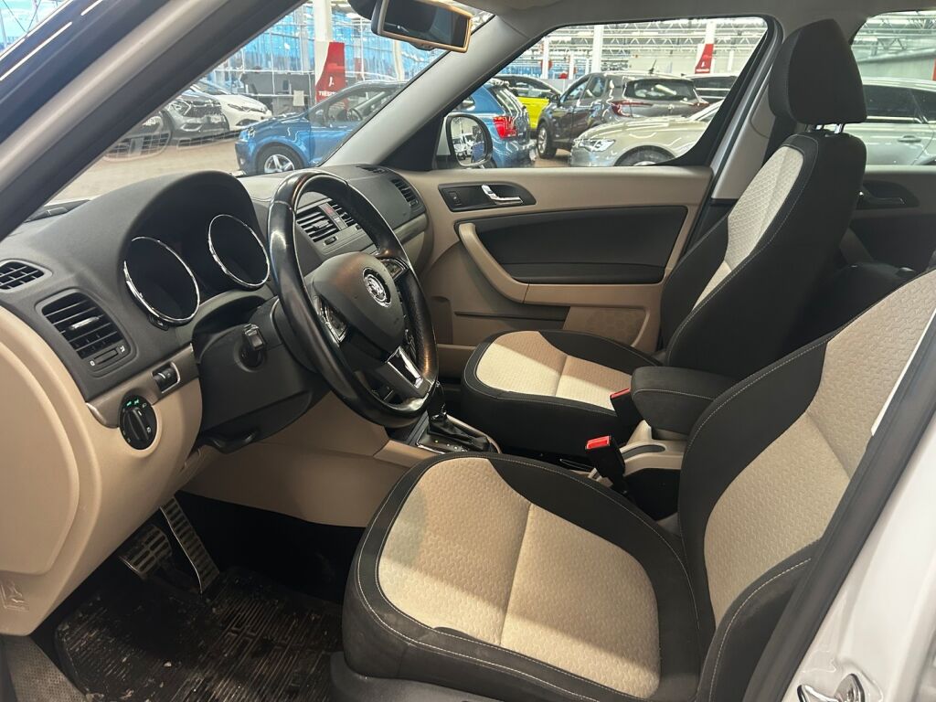 Skoda Yeti 2014 Valkoinen