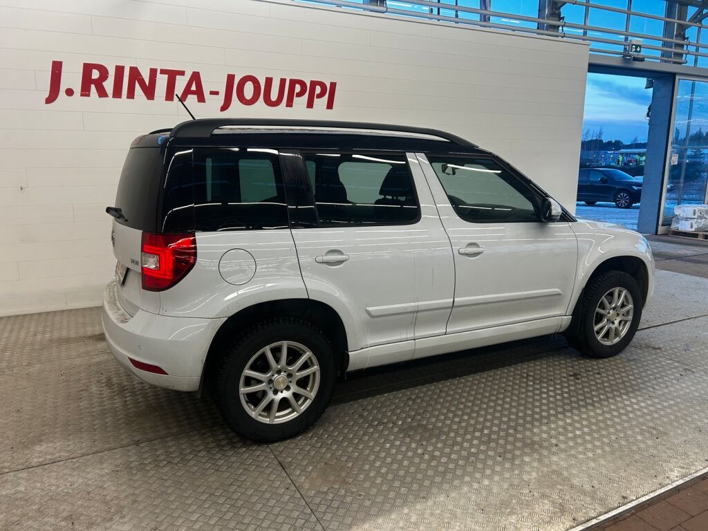 Skoda Yeti 2014 Valkoinen