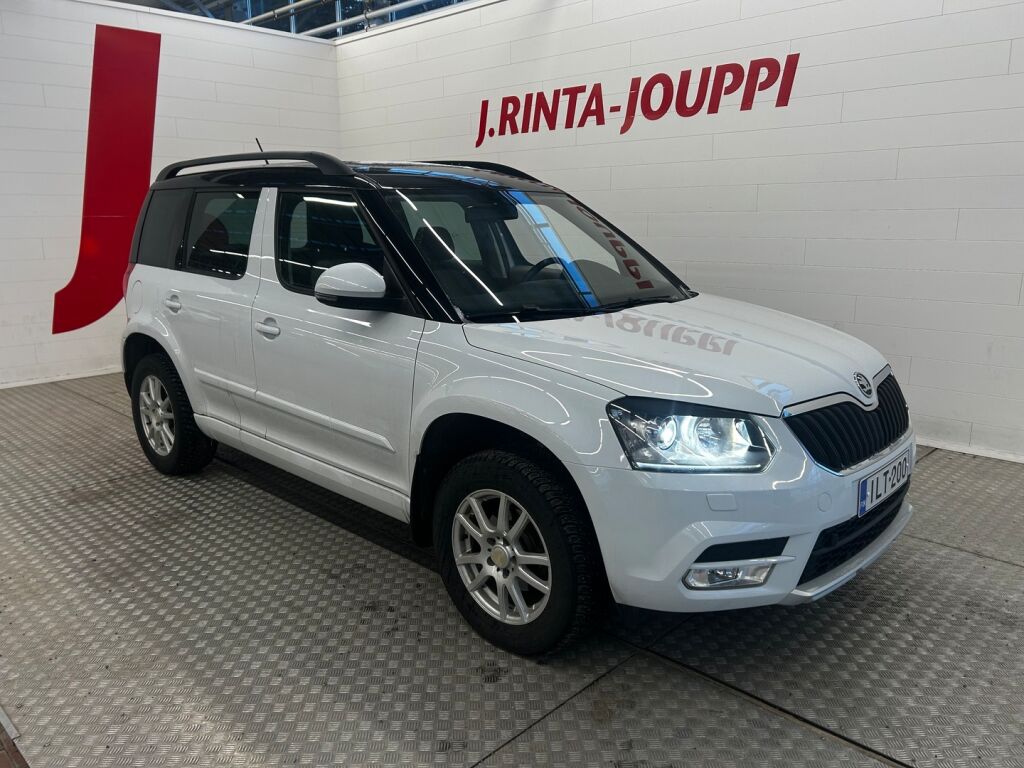 Skoda Yeti 2014 Valkoinen