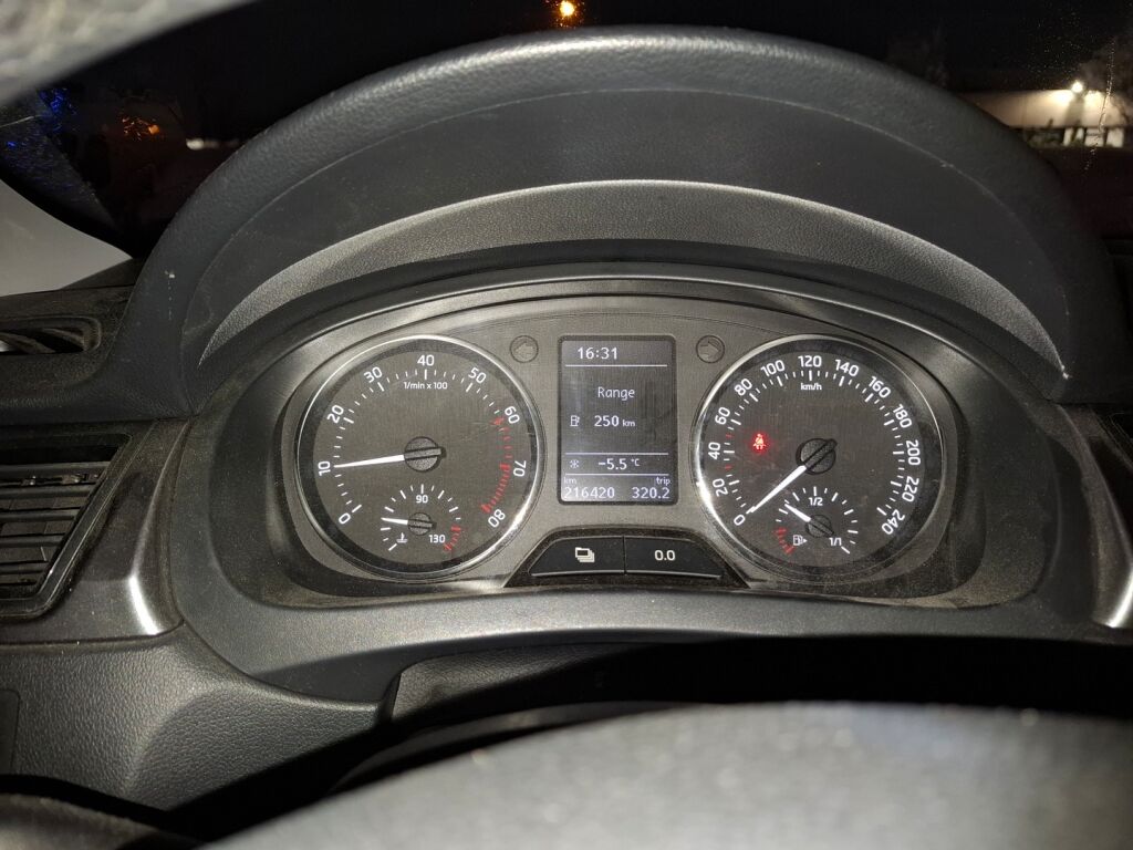 Skoda Rapid 2014 Valkoinen