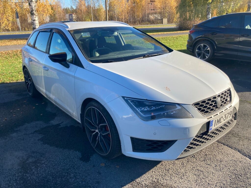 Seat Leon ST 2015 Valkoinen
