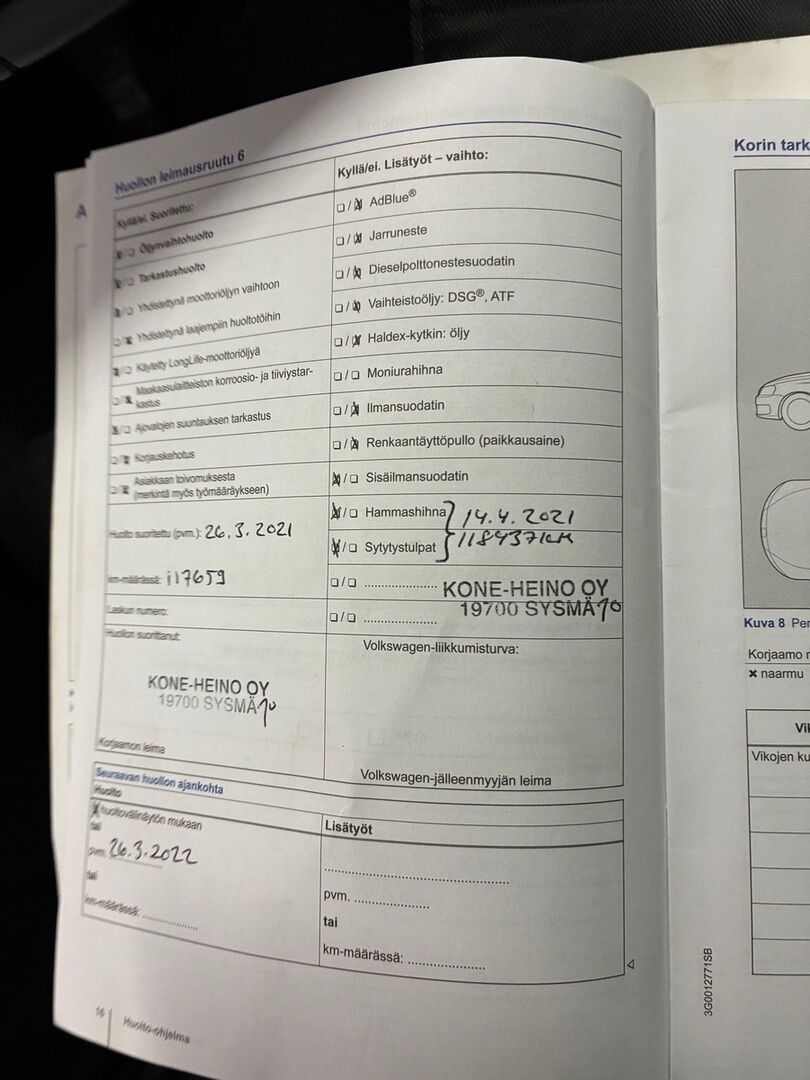 Volkswagen Passat 2015 Valkoinen