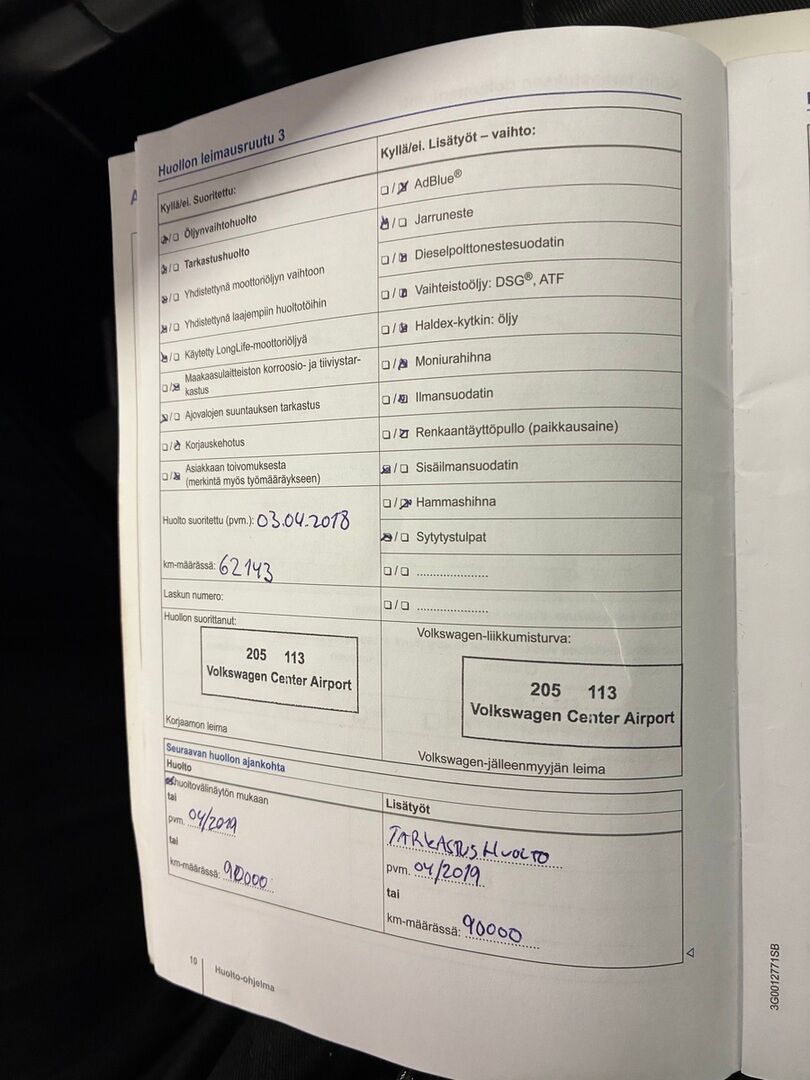 Volkswagen Passat 2015 Valkoinen