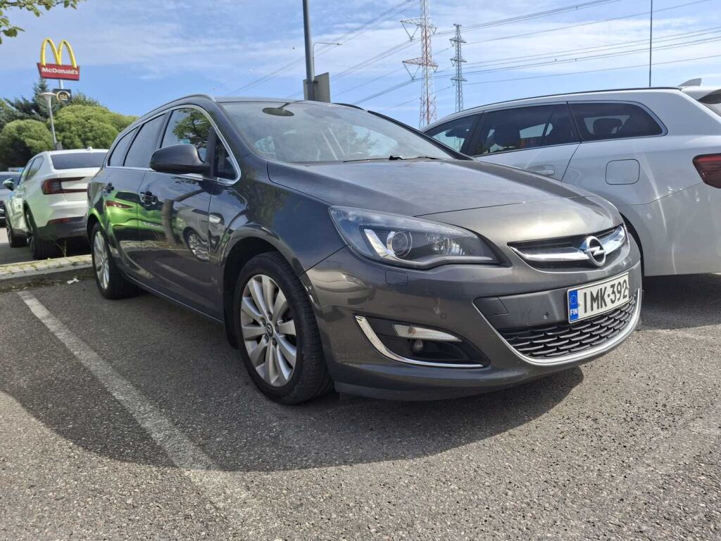 Opel Astra 2014 Harmaa
