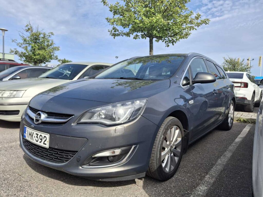 Opel Astra 2014 Harmaa