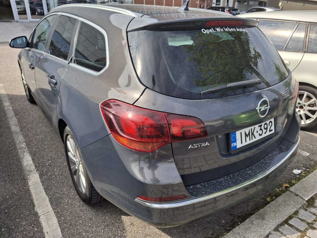 Opel Astra 2014 Harmaa