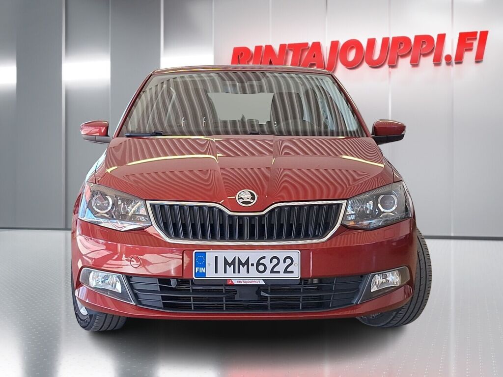 Skoda Fabia 2016 Punainen