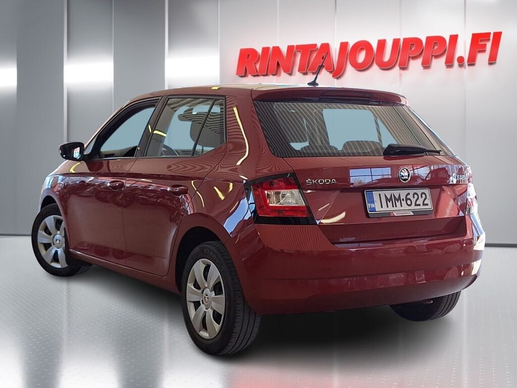 Skoda Fabia 2016 Punainen