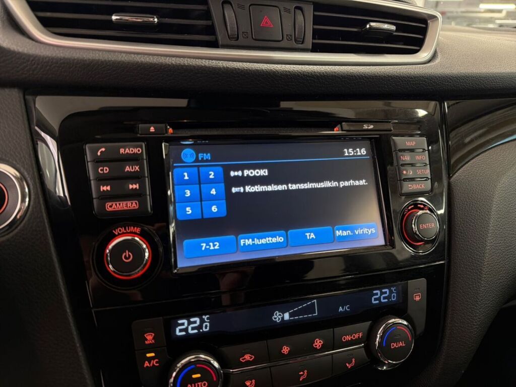 Nissan Qashqai 2017 Punainen