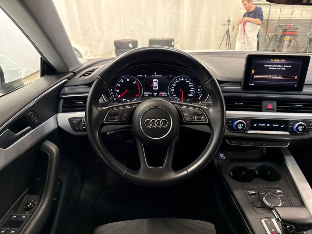 Audi A5 2018 Valkoinen