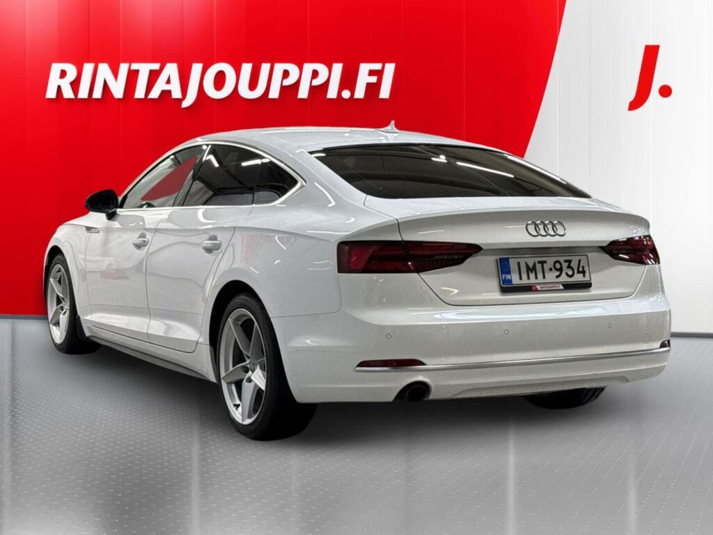 Audi A5 2018 Valkoinen
