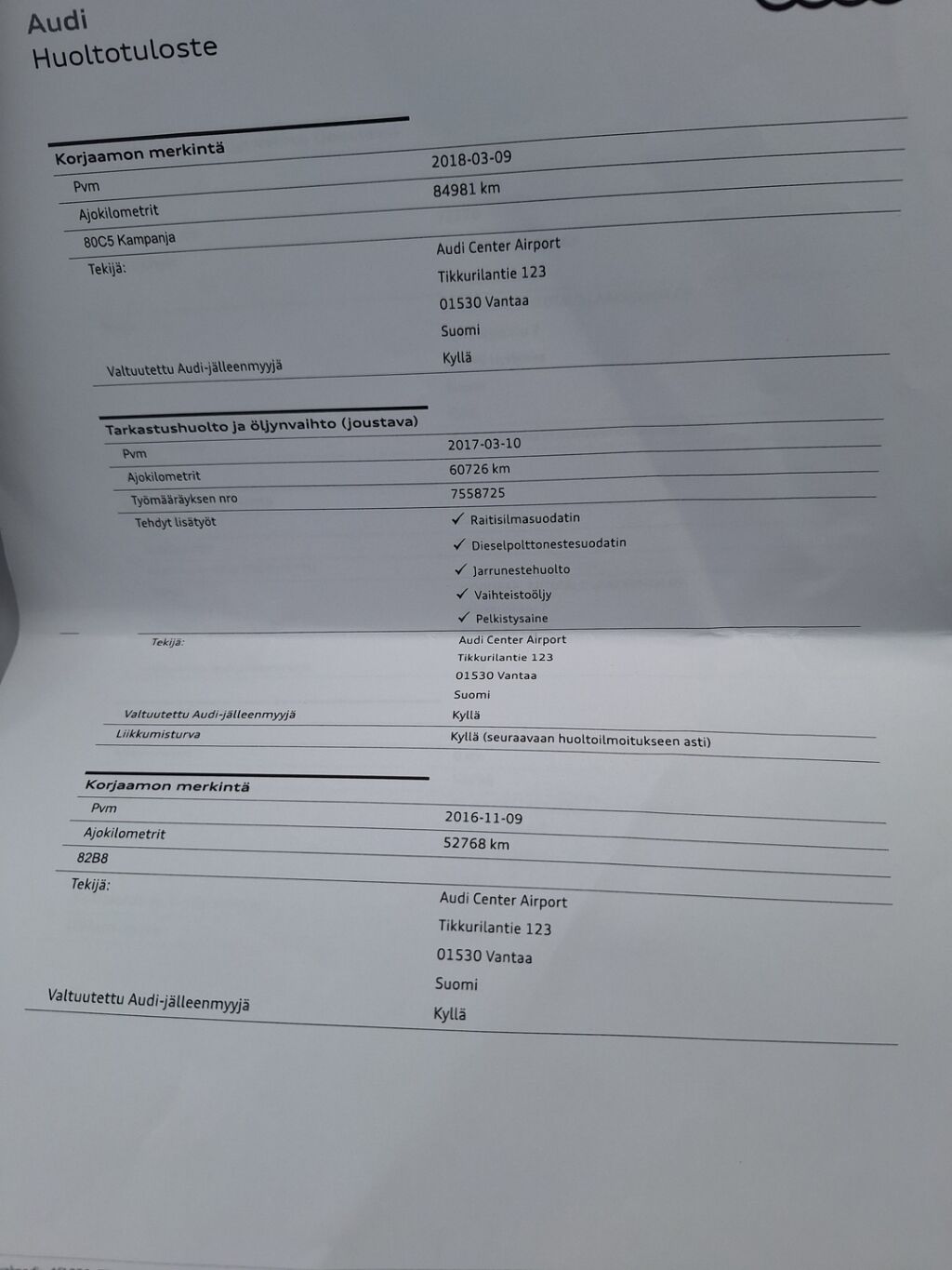 Audi A4 allroad quattro 2014 Valkoinen