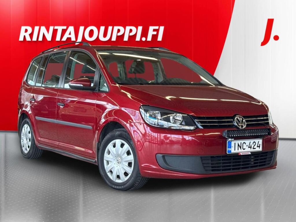 Volkswagen Touran 2014 Metallinhohto Punainen