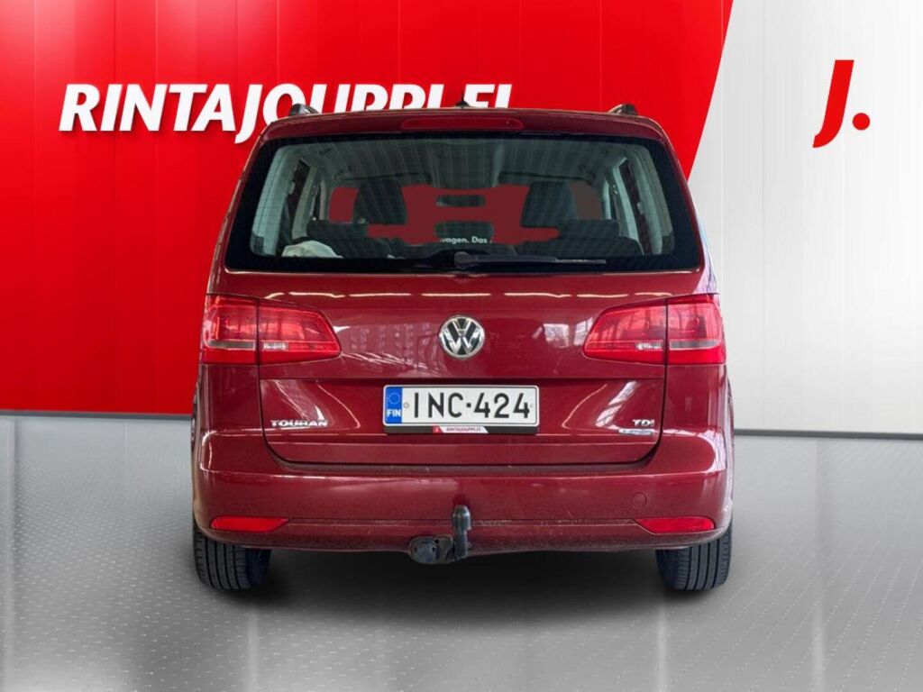 Volkswagen Touran 2014 Metallinhohto Punainen