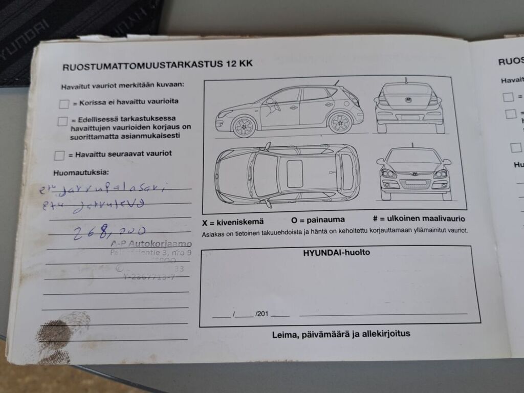 Hyundai i30 2010 Punainen